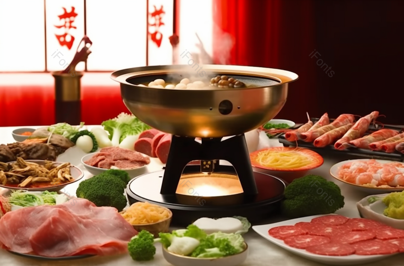 聚餐具备火锅套餐,高清,摄影图,摄影图片,图片大全,摄影图免费下载